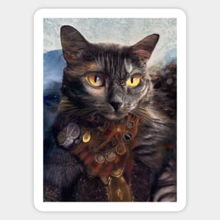 Knight cat: Baron Sticker